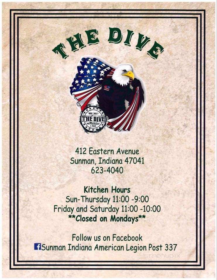 The Dive - Sunman, IN