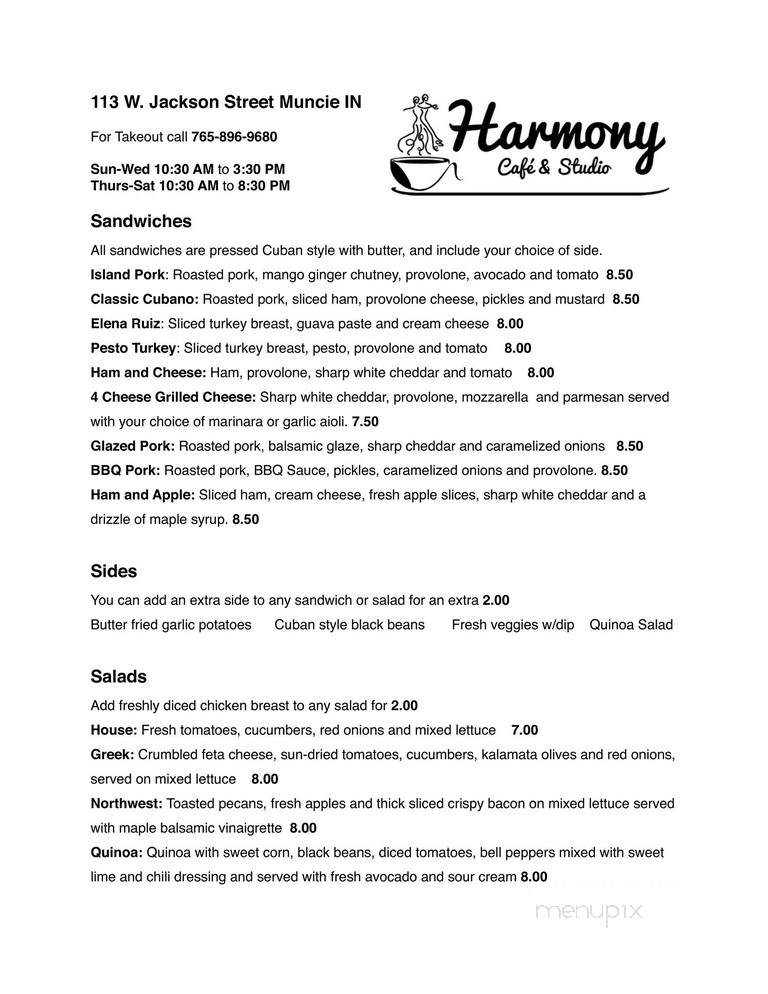 Harmony Cafe Muncie - Muncie, IN
