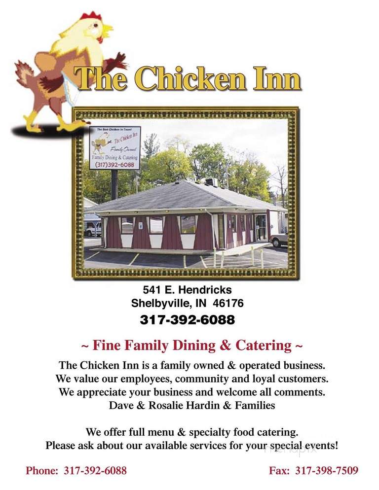 Chicken Inn - Shelbyville, IN