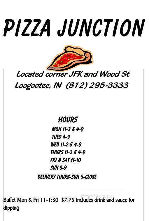 Pizza Junction - Loogootee, IN