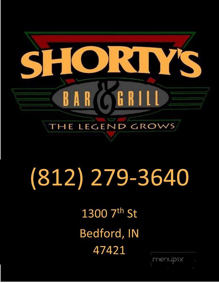 Shortys Bar and Grill - Bedford, IN