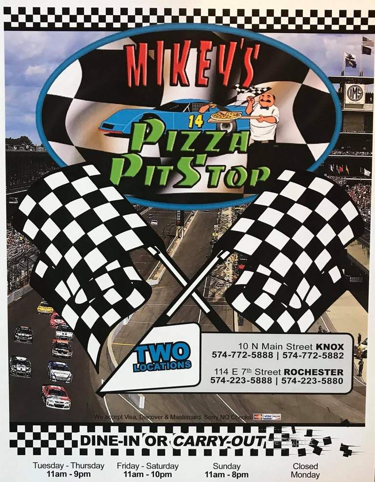 Mikey's Pizza Pit Stop - Rochester, IN