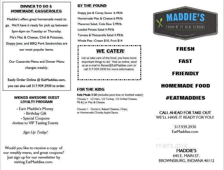 Maddie's - Brownsburg, IN