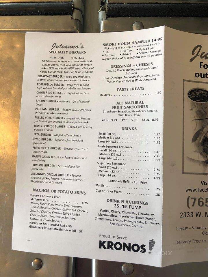 Julianno's - Kokomo, IN