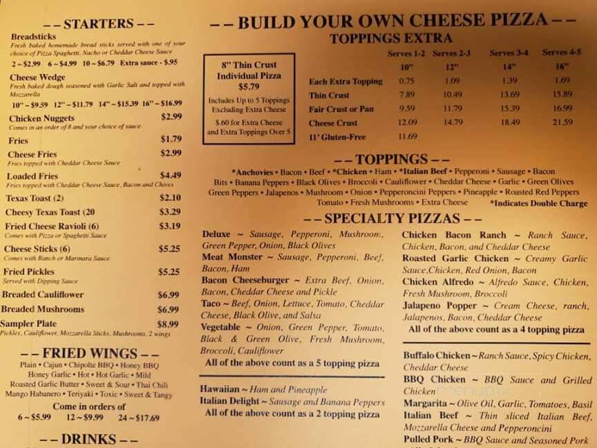 Schmidy's Pizza Palace - Rensselaer, IN