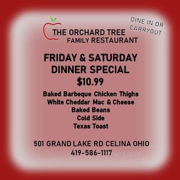 Orchard Tree Family Restaurant - Celina, OH