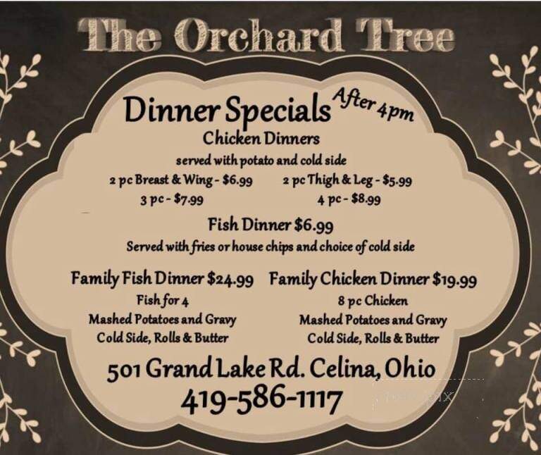 Orchard Tree Family Restaurant - Celina, OH