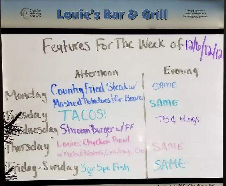 Louie's Bar & Grill - Syracuse, IN