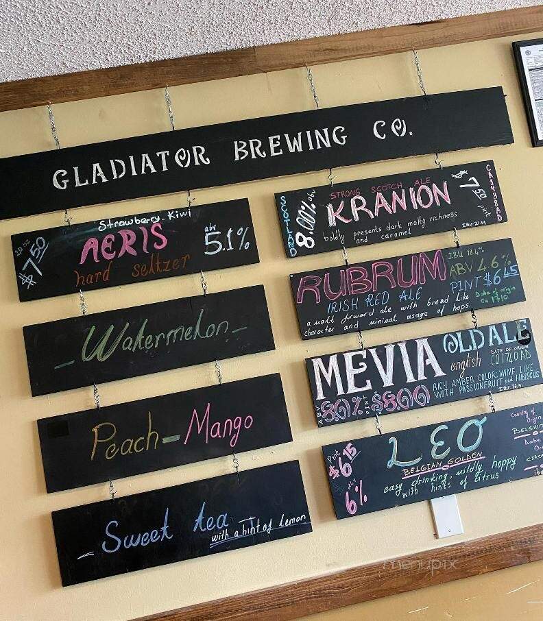 Gladiator Brewing - Clarksville, TN