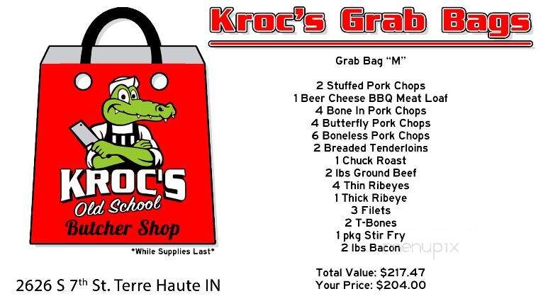 Kroc's Butcher Shop - Farmersburg, IN