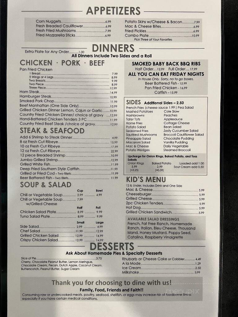 Park Restaurant - New Castle, IN