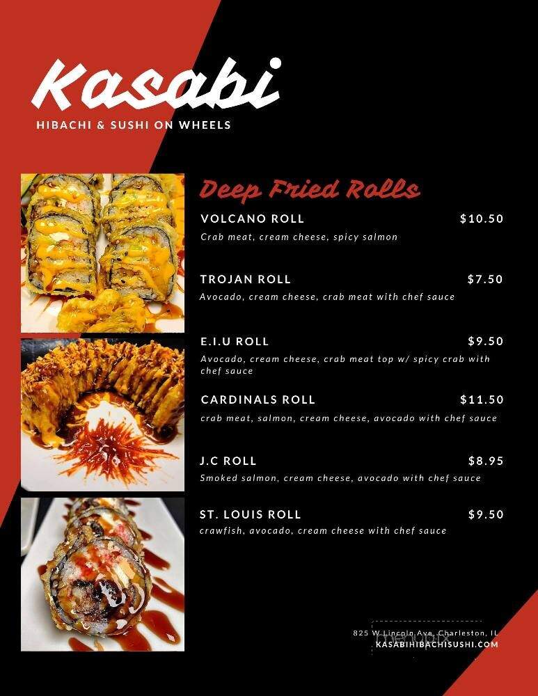 Kasabi Japanese Hibachi & Sushi - Charleston, IL