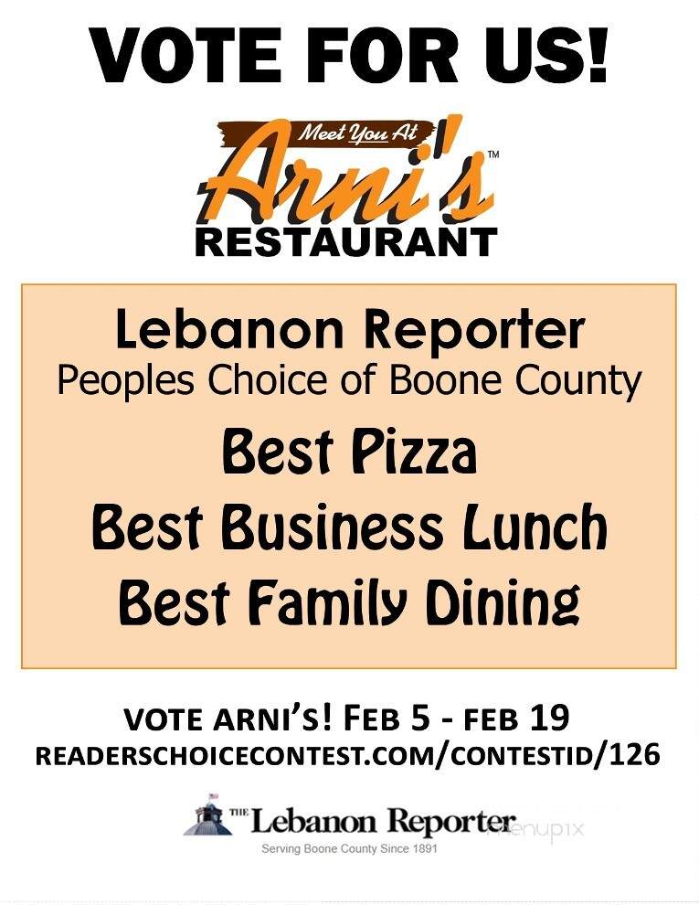 Arni's Of Lebanon - Lebanon, IN