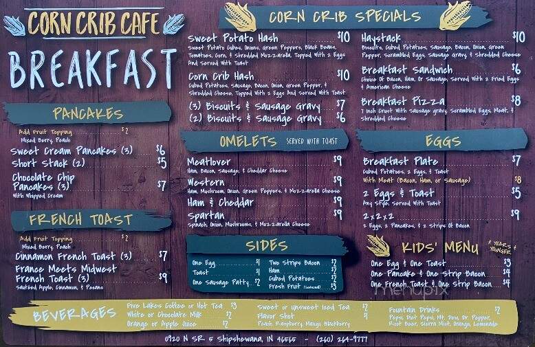 Corn Crib Cafe - Shipshewana, IN