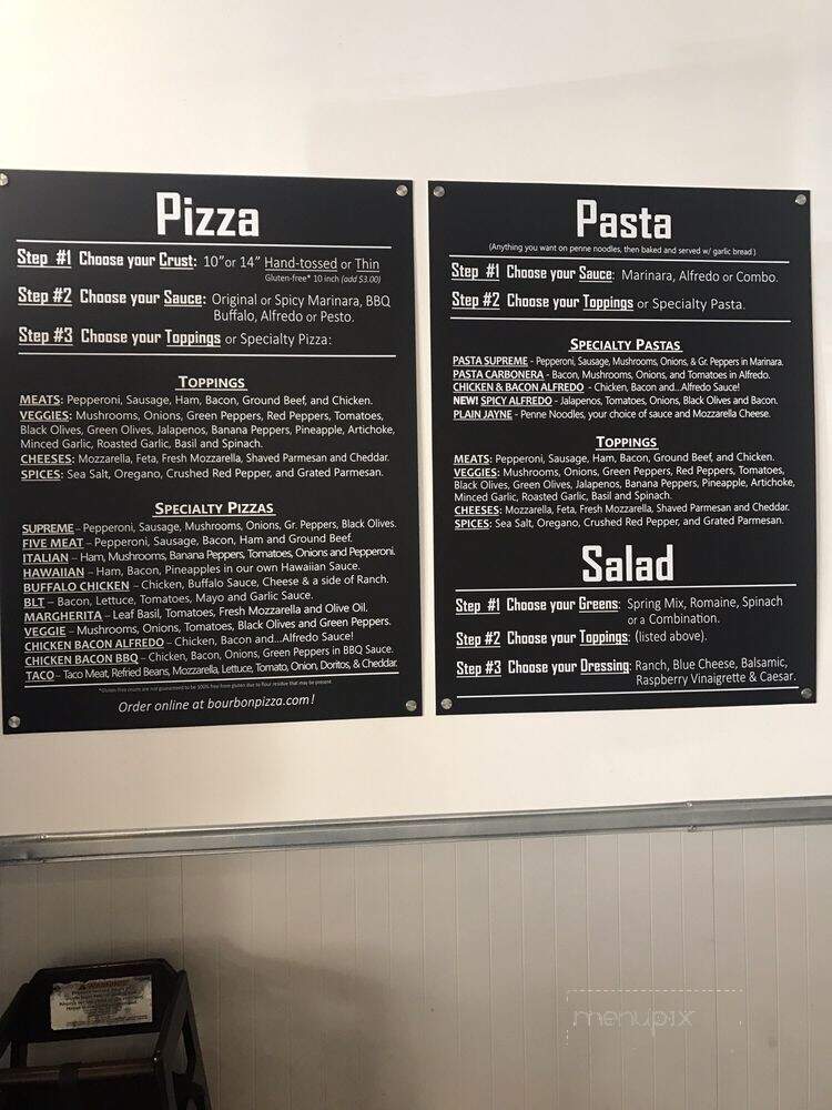 Bourbon Street Pizza - Culver, IN