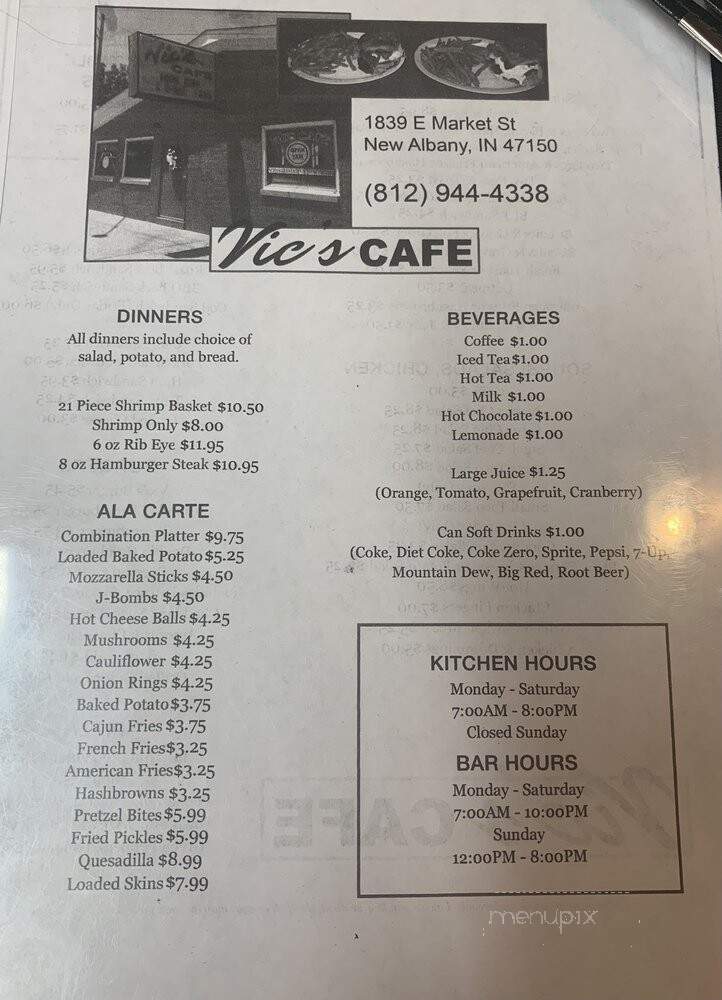 Vic's Cafe - New Albany, IN