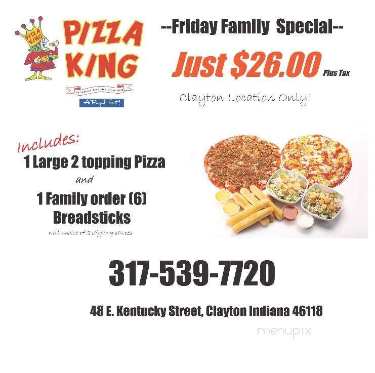 Pizza King - Clayton, IN