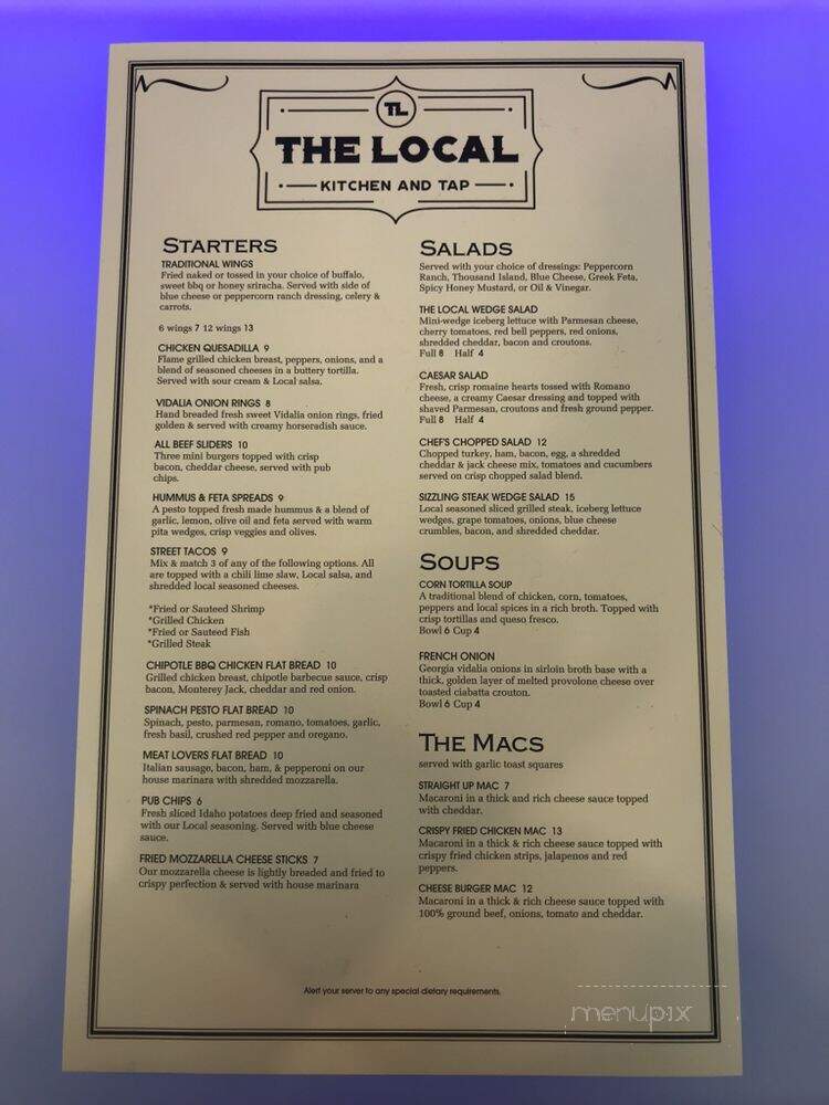 The Local Kitchen and Tap - Plainfield, IN