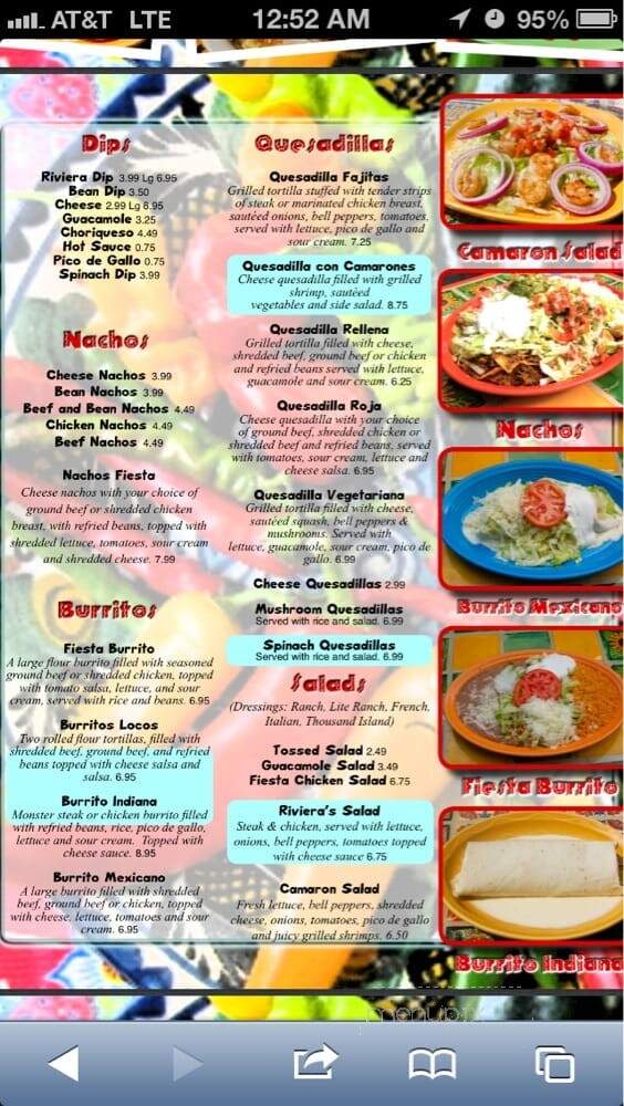 Riviera Mexican Grill - Newburgh, IN