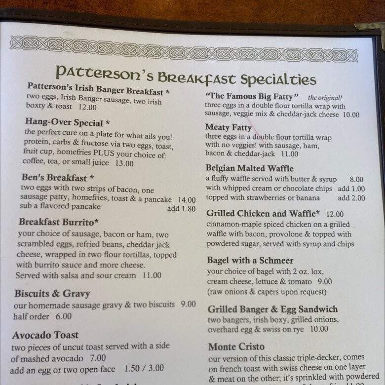 Patterson's Cafe - Oxford, OH