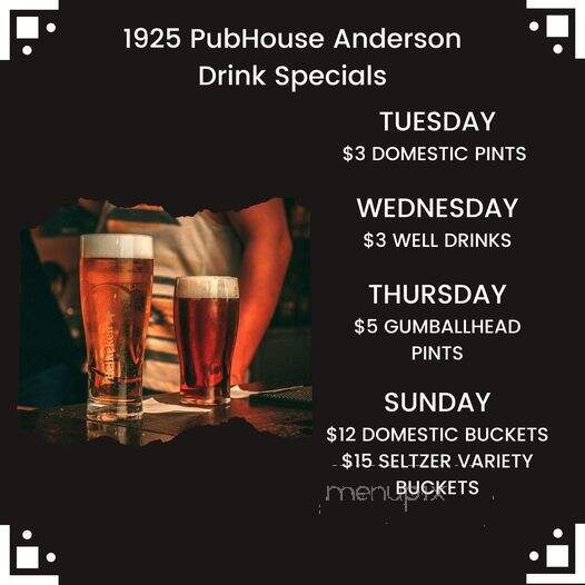 1925 PubHouse - Anderson, IN