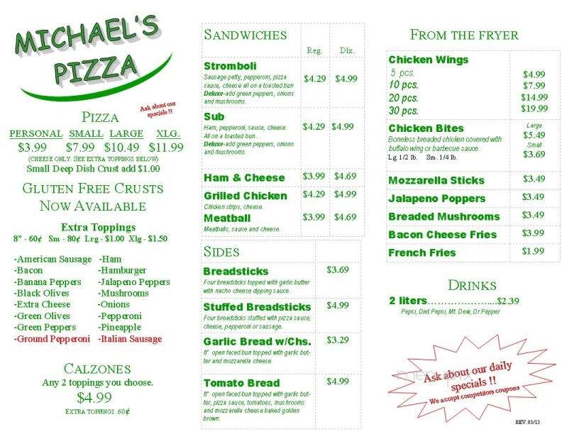 Michael's Pizza - Logansport, IN