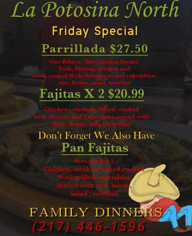 La Potosina Mexican Restaurant - Danville, IL