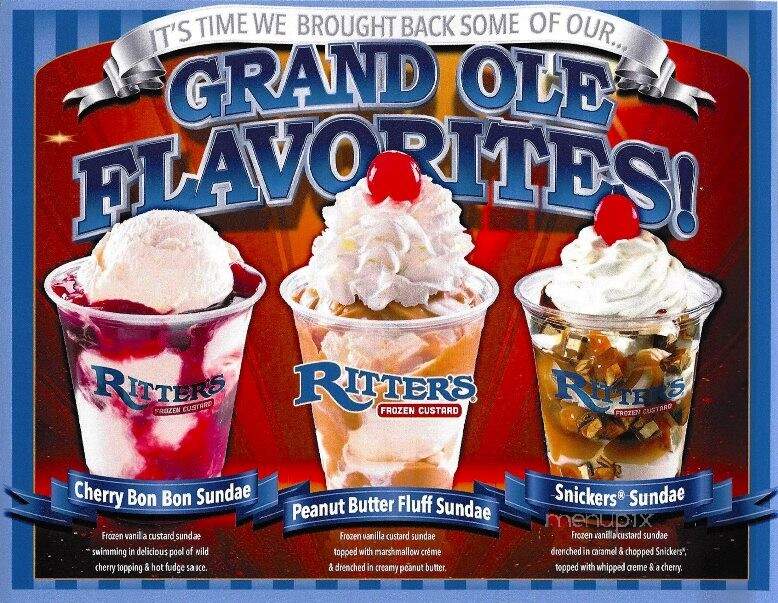 Ritter's Frozen Custard Flavor - Warsaw, IN