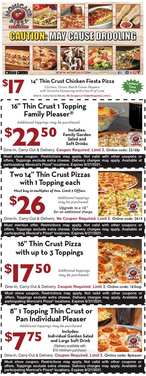 Monical's Pizza - Danville, IL