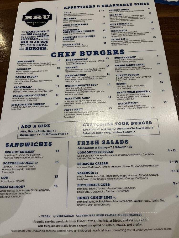 Bru Burger Bar - Plainfield, IN