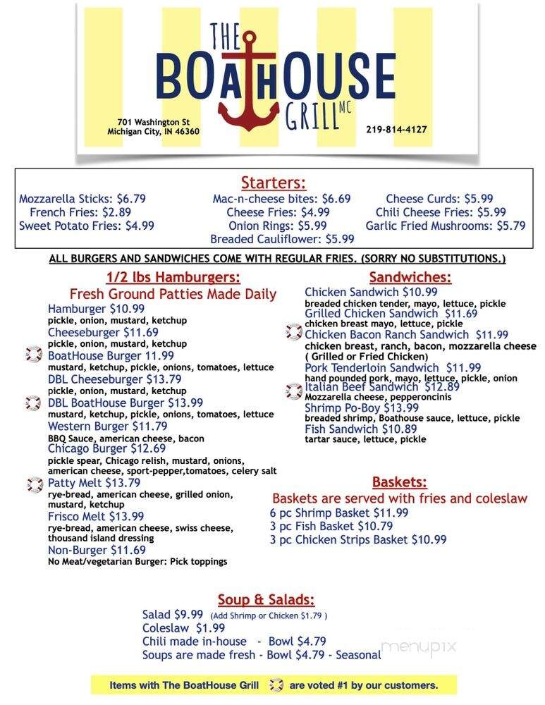 Boathouse Grill - Michigan City, IN