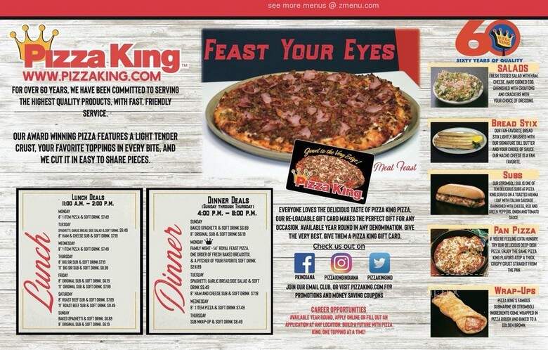 Pizza King Of Berne - Berne, IN