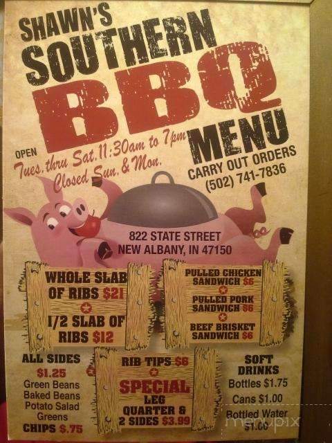 Shawns Southern BBQ - New Albany, IN