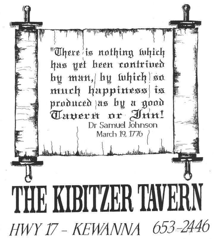 Kibitzer Tavern & Restaurant - Kewanna, IN