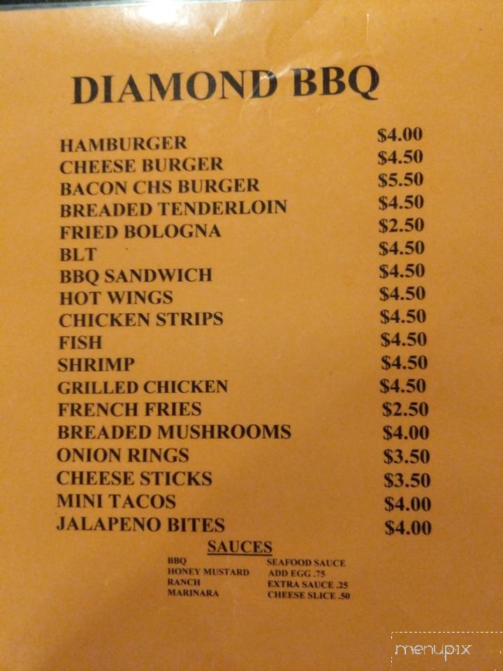 Diamond Barbecue Tavern - Sullivan, IN